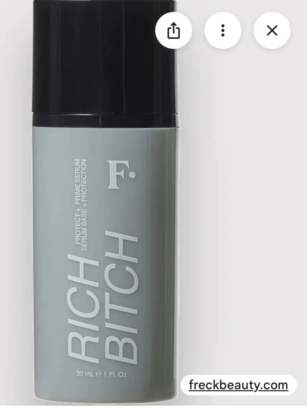 Freck Beauty Rich B* protect and prime serum